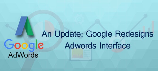 Google Adwords interface