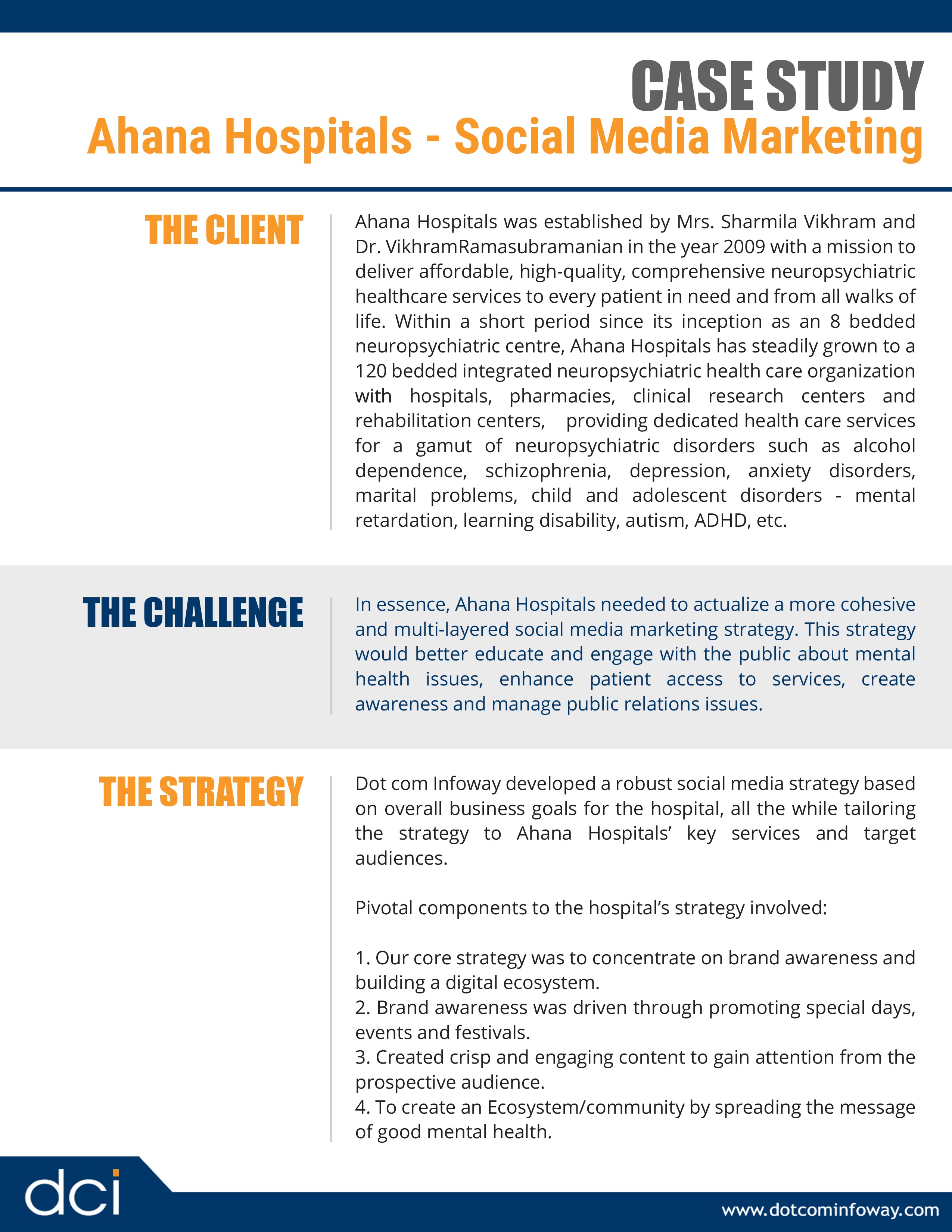 case study on social media