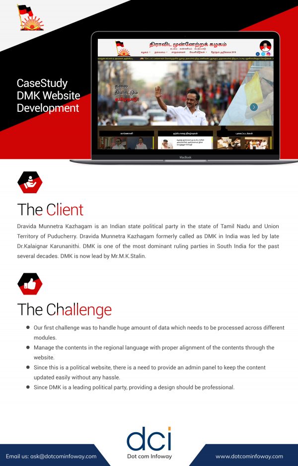 website development case study pdf