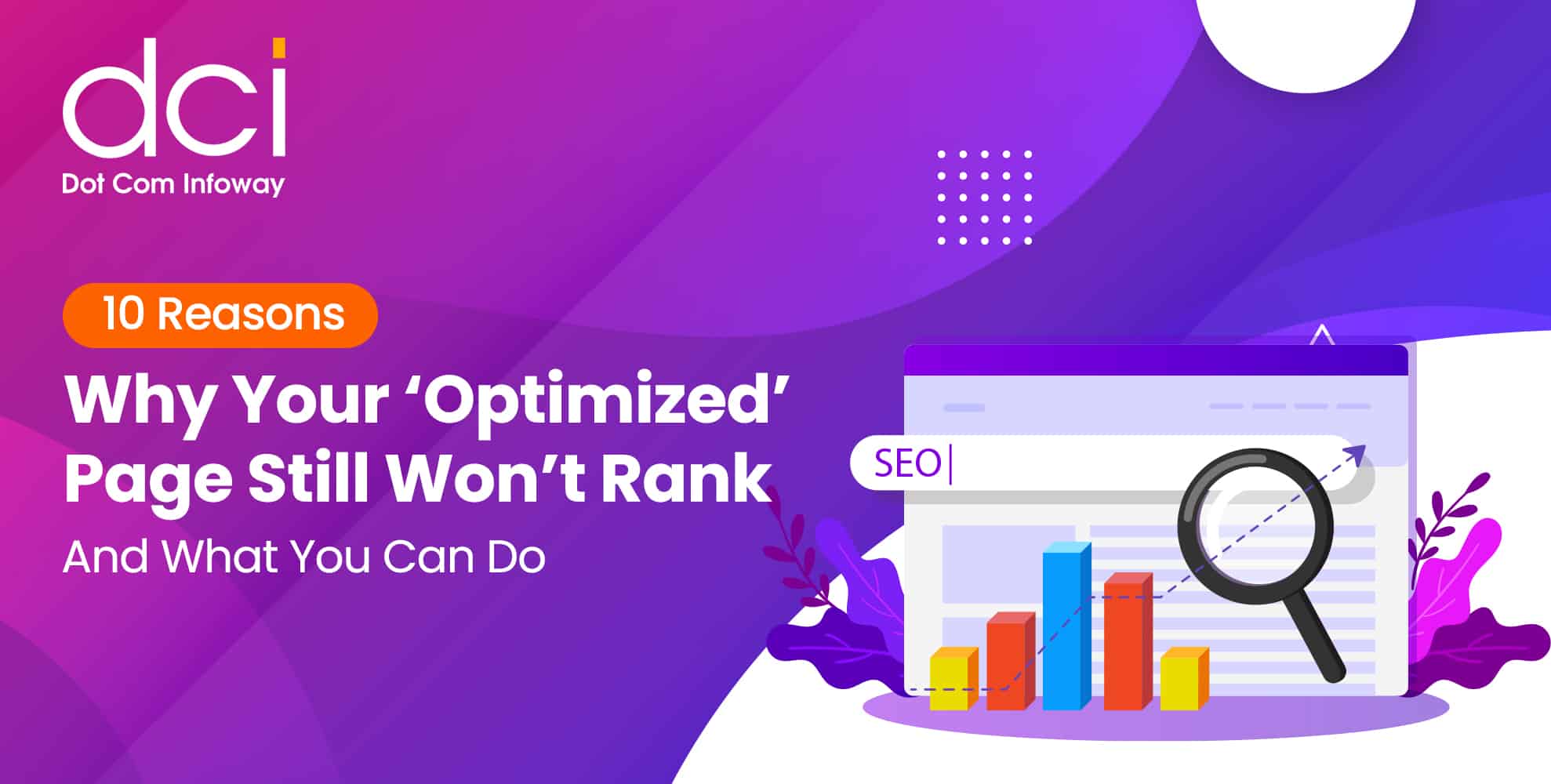 10 Reasons Why Your ‘Optimized’ Page Still Won’t Rank And What You Can Do